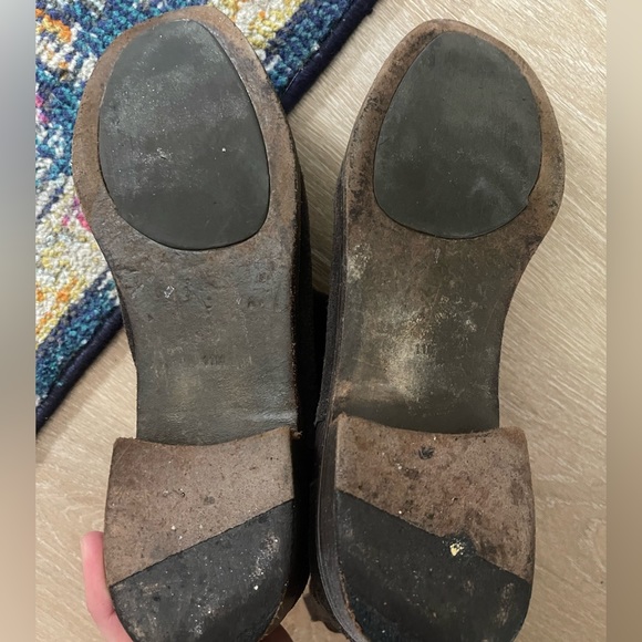 Tory Burch suede and leather boots. Gray brown 11 - Picture 8 of 11